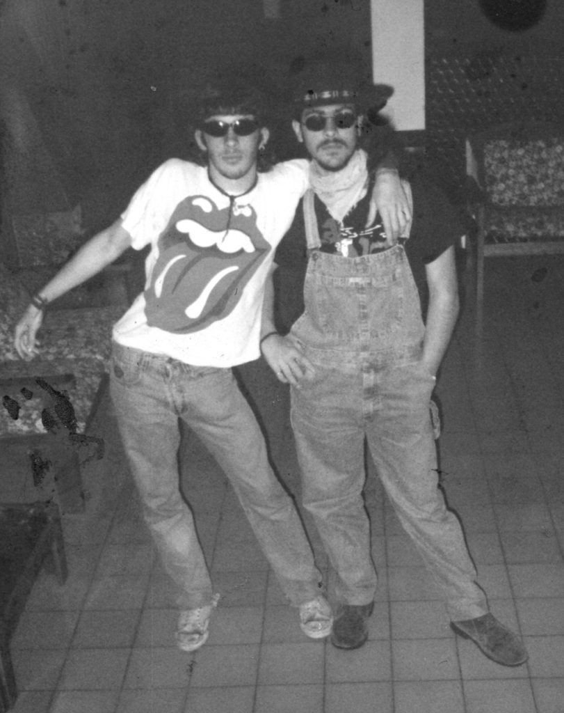 Mi eterno Amigo Seba, en Viaje de Egresados (Bariloche, 1996).