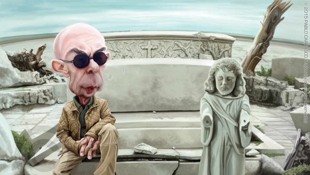 Caricatura del Indio Solari (2015)