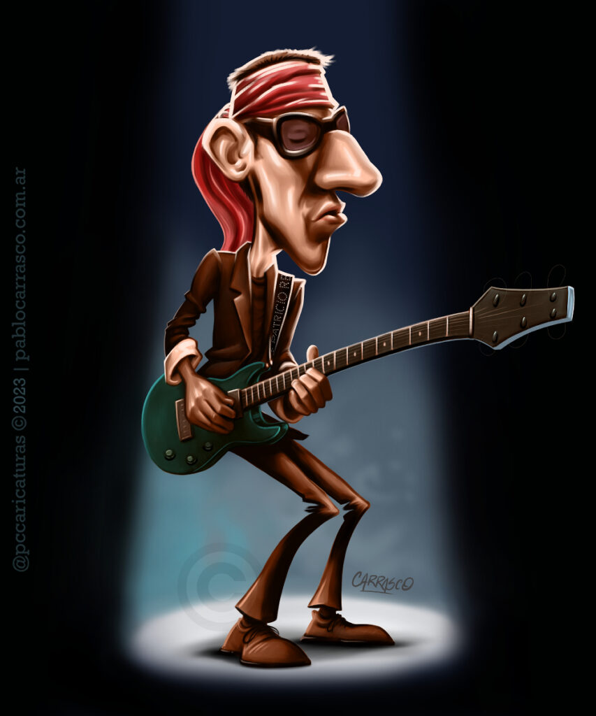 Caricatura de Skay Beilinson (2023).