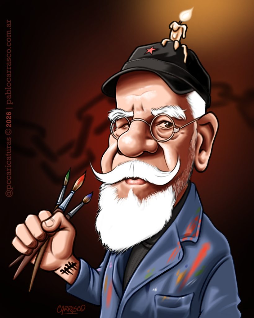 Caricatura de Rocambole (2026).