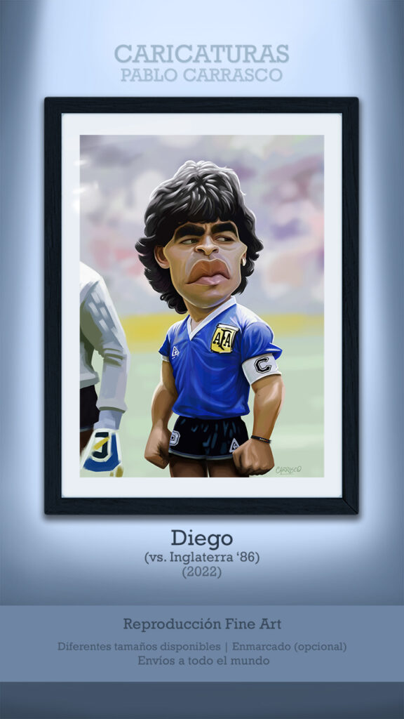 Diego Maradona (vs. Inglaterra 86) (2022)